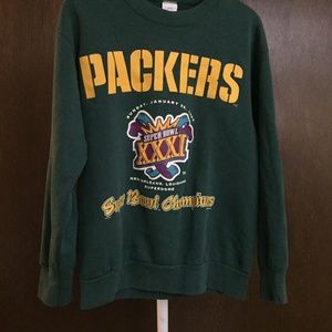Green Bay Packers Super Bowl Crewneck Sweatshirt
